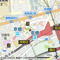 串の坊 京橋店周辺の地図