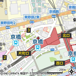 株式会社フクヤ　京橋店周辺の地図