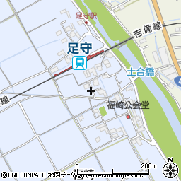 岡山県岡山市北区福崎89周辺の地図