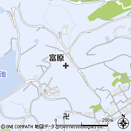 岡山県岡山市北区富原1855-1周辺の地図