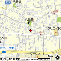 静岡県浜松市中央区雄踏町宇布見4710周辺の地図