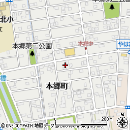 静岡県浜松市中央区本郷町1349周辺の地図