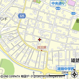 静岡県浜松市中央区雄踏町宇布見8461周辺の地図