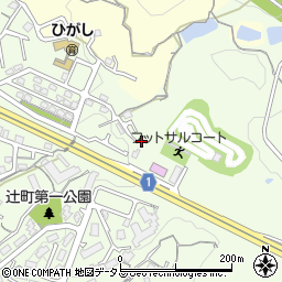 奈良県生駒市辻町324周辺の地図