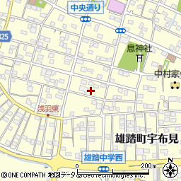 静岡県浜松市中央区雄踏町宇布見8336周辺の地図