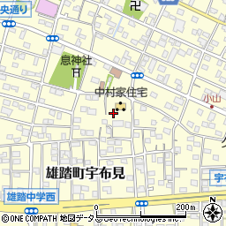 静岡県浜松市中央区雄踏町宇布見4914周辺の地図