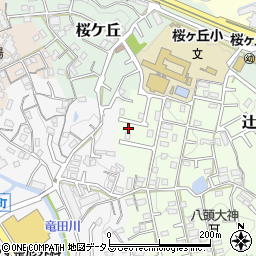 奈良県生駒市辻町881-66周辺の地図