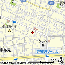 静岡県浜松市中央区雄踏町宇布見4950周辺の地図
