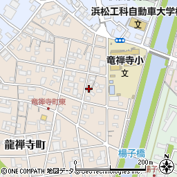 静岡県浜松市中央区龍禅寺町131周辺の地図