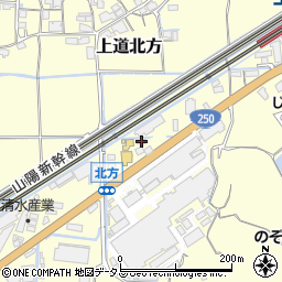 岡山県岡山市東区上道北方694周辺の地図