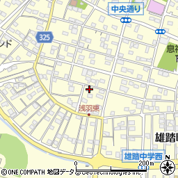 静岡県浜松市中央区雄踏町宇布見8457周辺の地図