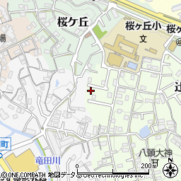 奈良県生駒市辻町881-65周辺の地図