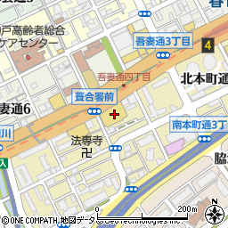 ボルボ・カー神戸アプルーブドカーセンター周辺の地図