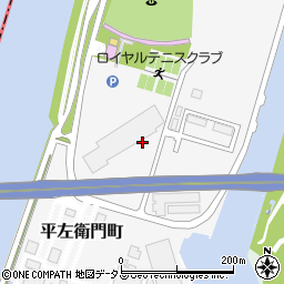 兵庫県尼崎市平左衛門町周辺の地図