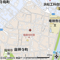 静岡県浜松市中央区龍禅寺町84周辺の地図