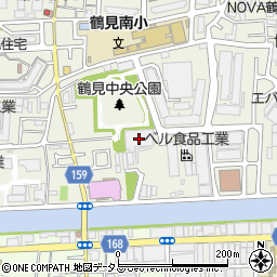 鶴見斎場周辺の地図