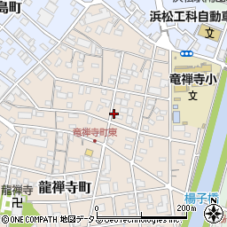 静岡県浜松市中央区龍禅寺町120周辺の地図