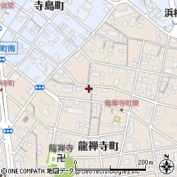 静岡県浜松市中央区龍禅寺町261周辺の地図