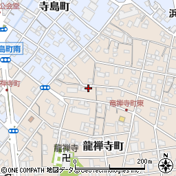 静岡県浜松市中央区龍禅寺町263周辺の地図