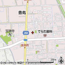 セブンイレブン磐田豊島店周辺の地図