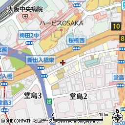 ハンガリー名誉総領事館（大阪）周辺の地図