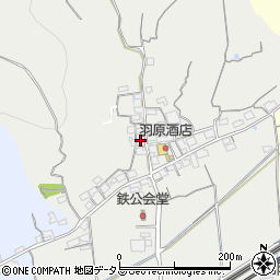 岡山県岡山市東区鉄515周辺の地図