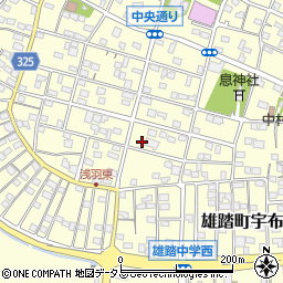 静岡県浜松市中央区雄踏町宇布見8381周辺の地図
