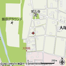 静岡県浜松市中央区大塚町128周辺の地図
