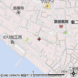 兵庫県明石市二見町東二見1452-2周辺の地図