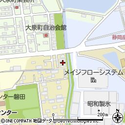 静岡県磐田市上大之郷5周辺の地図