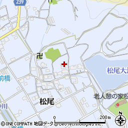 岡山県岡山市北区松尾444周辺の地図
