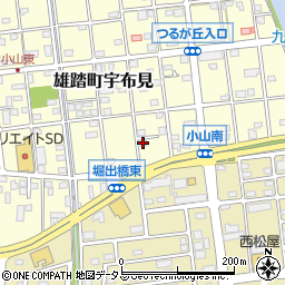 静岡県浜松市中央区雄踏町宇布見4121周辺の地図