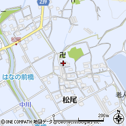 岡山県岡山市北区松尾430周辺の地図
