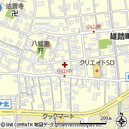 静岡県浜松市中央区雄踏町宇布見4688周辺の地図