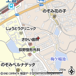 岡山県岡山市東区中尾90-11周辺の地図