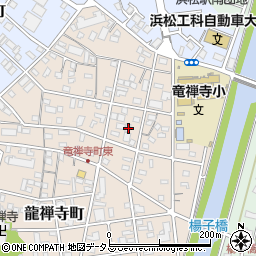 静岡県浜松市中央区龍禅寺町110周辺の地図