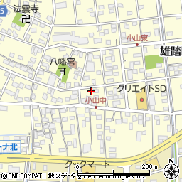 静岡県浜松市中央区雄踏町宇布見4690周辺の地図