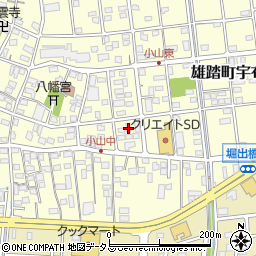 静岡県浜松市中央区雄踏町宇布見4665周辺の地図