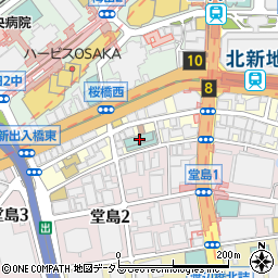 秘密の隠れ家 LAURANT ローラン 梅田店周辺の地図