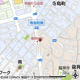 静岡県浜松市中央区龍禅寺町813周辺の地図