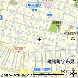 静岡県浜松市中央区雄踏町宇布見8337周辺の地図