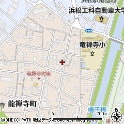 静岡県浜松市中央区龍禅寺町111周辺の地図
