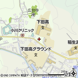 静岡県下田市蓮台寺171周辺の地図