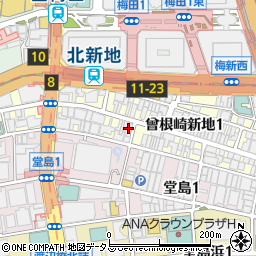 竹新ビル周辺の地図