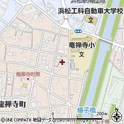 静岡県浜松市中央区龍禅寺町20周辺の地図
