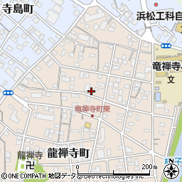 静岡県浜松市中央区龍禅寺町83周辺の地図