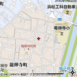 静岡県浜松市中央区龍禅寺町118周辺の地図