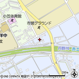 静岡県菊川市赤土653周辺の地図