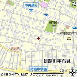 静岡県浜松市中央区雄踏町宇布見8340周辺の地図