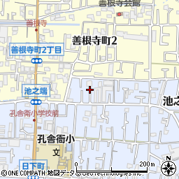 大阪府東大阪市池之端町2周辺の地図